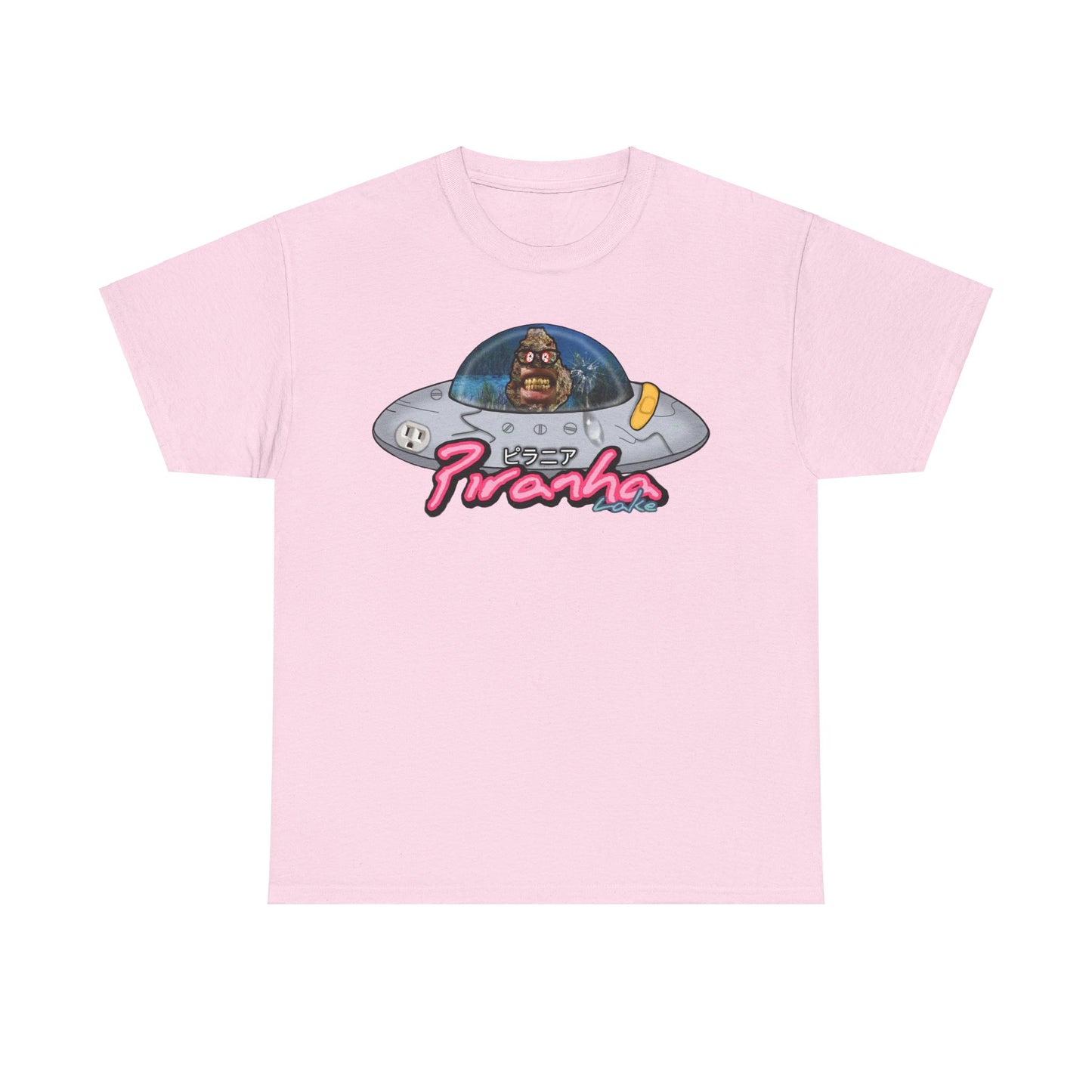 “UFO bud” Graphic T-shirt by Piranha Lake LLC (Unisex Heavy Cotton Tee)