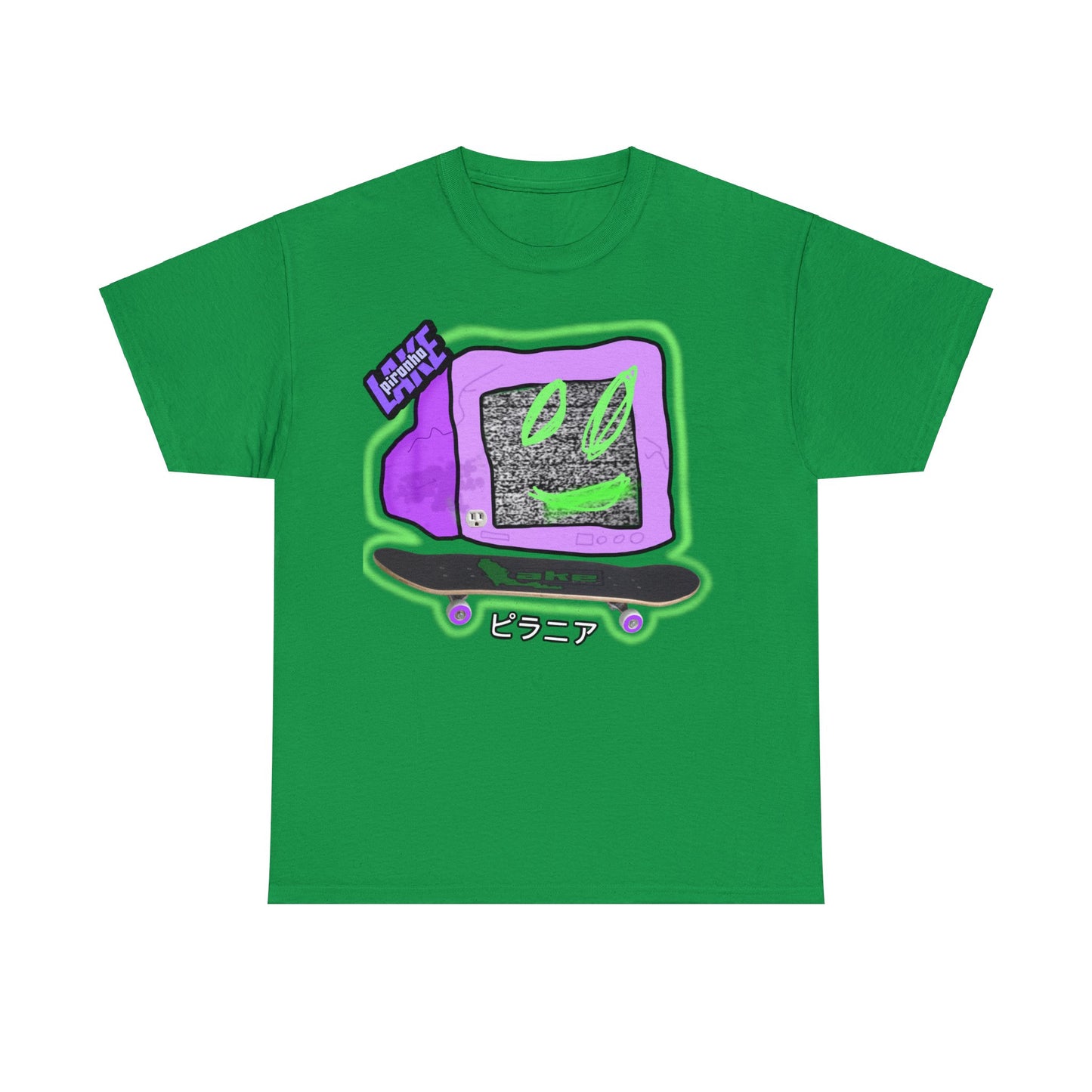 “No Cable” Graphic T-shirt by Piranha Lake LLC (Unisex Heavy Cotton Tee)