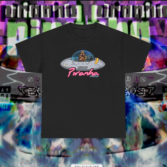 “UFO bud” Graphic T-shirt by Piranha Lake LLC (Unisex Heavy Cotton Tee)