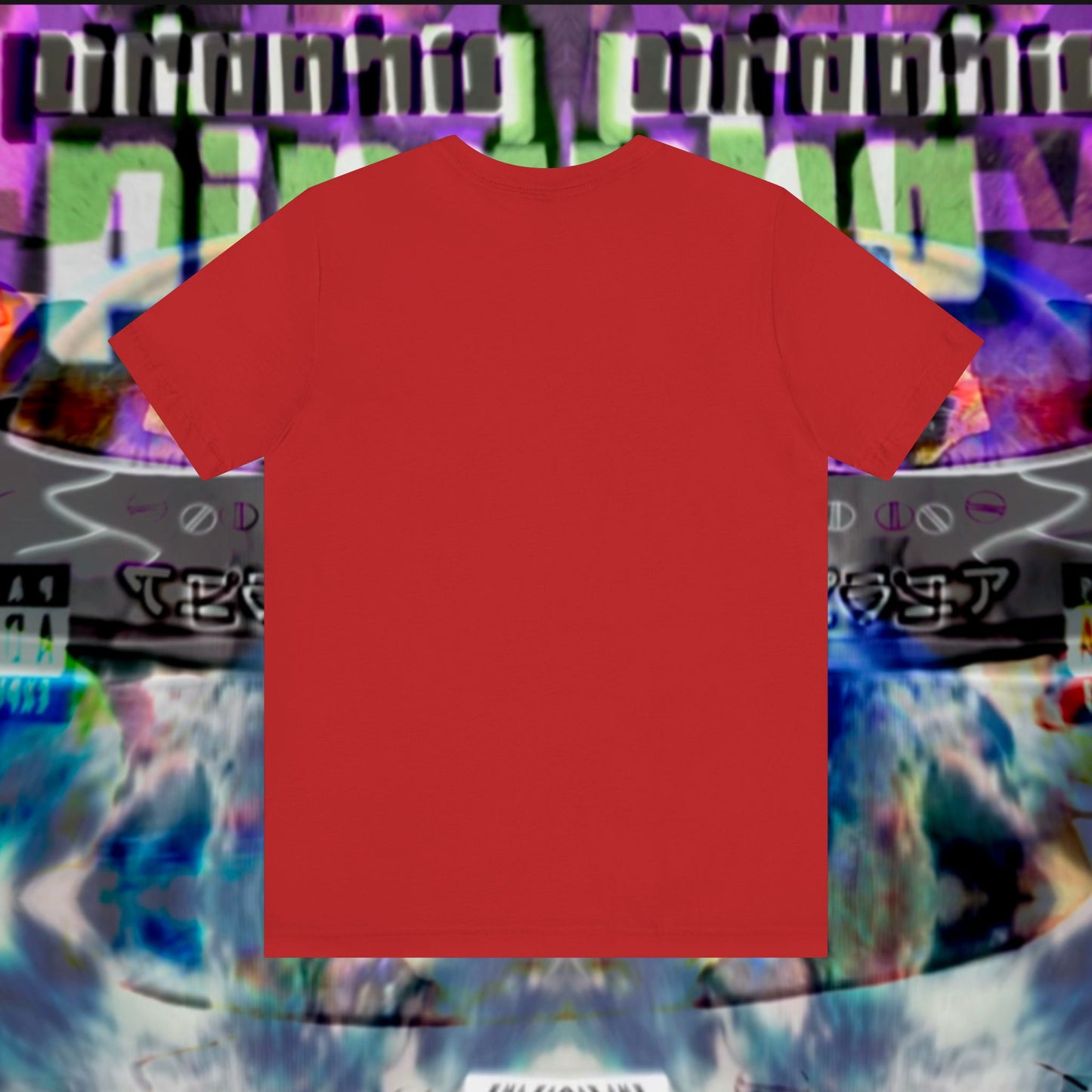 “Lake World” Graphic T-shirt by Piranha Lake (Unisex Jersey Short Sleeve Tee)