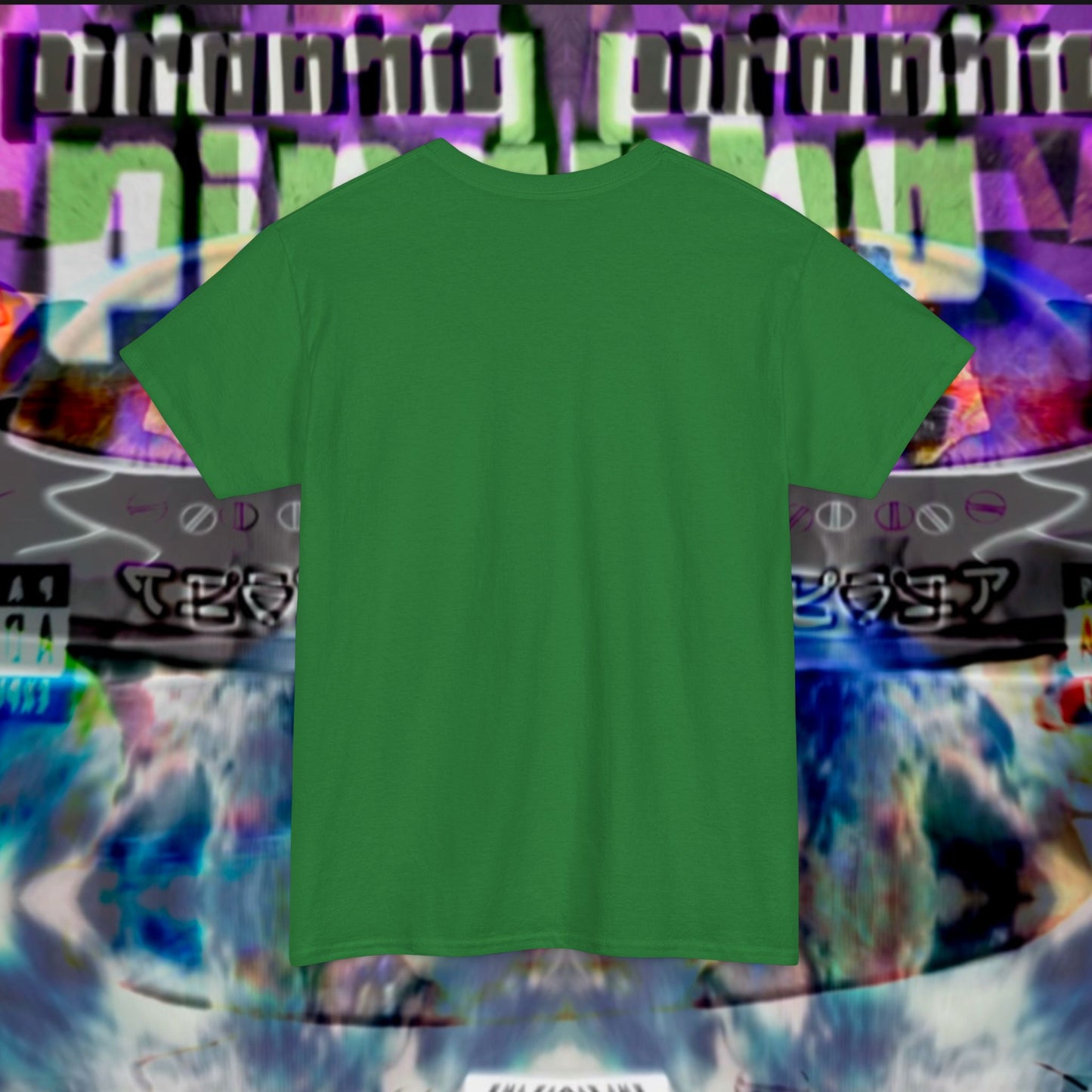 “UFO bud” Graphic T-shirt by Piranha Lake LLC (Unisex Heavy Cotton Tee)