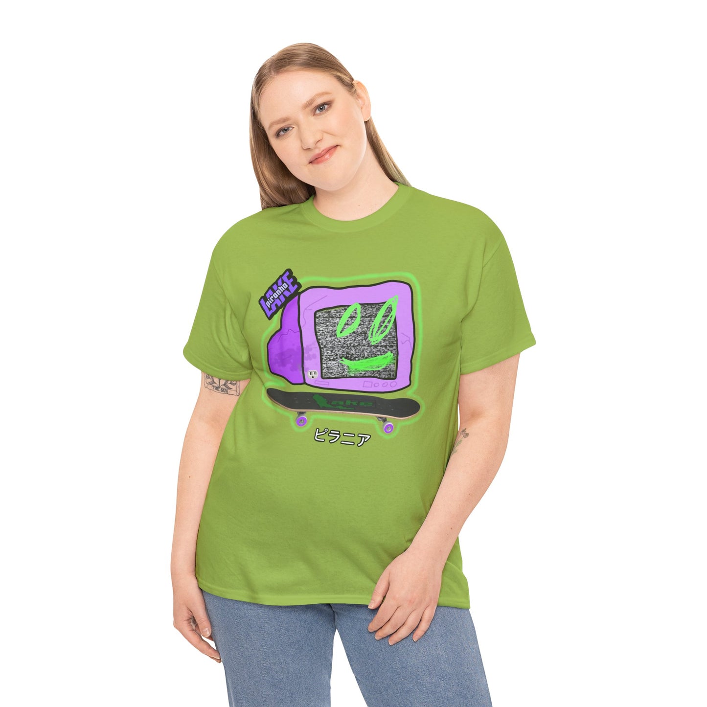 “No Cable” Graphic T-shirt by Piranha Lake LLC (Unisex Heavy Cotton Tee)