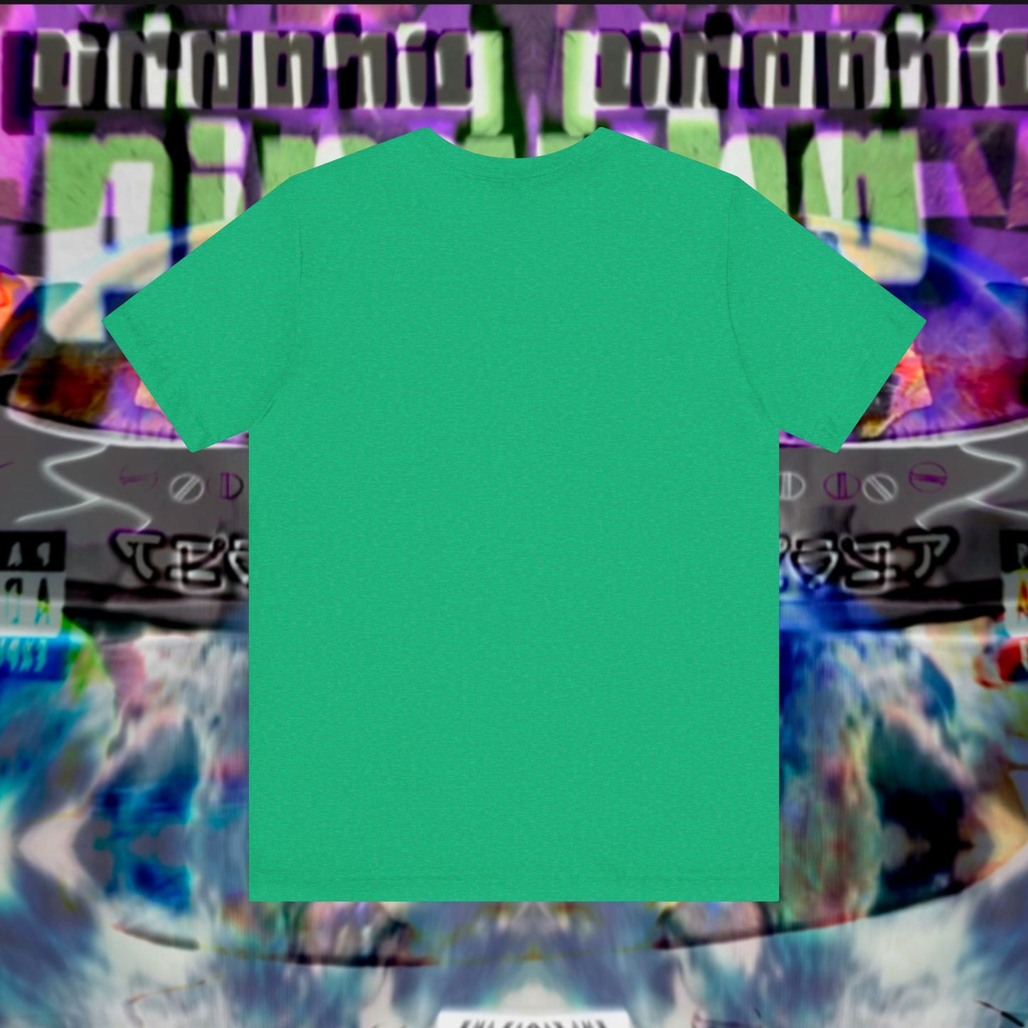 “Lake World” Graphic T-shirt by Piranha Lake (Unisex Jersey Short Sleeve Tee)