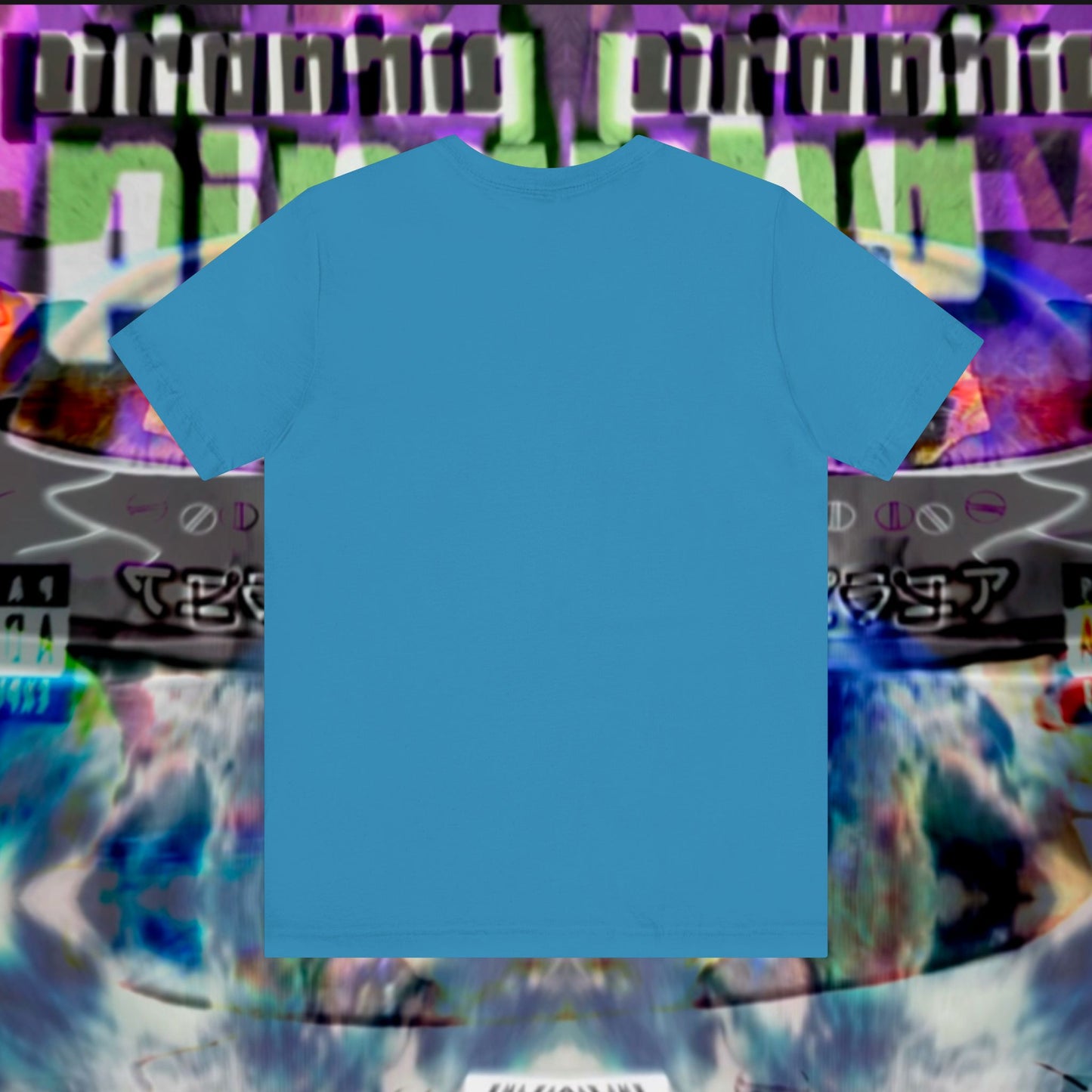“Lake World” Graphic T-shirt by Piranha Lake (Unisex Jersey Short Sleeve Tee)