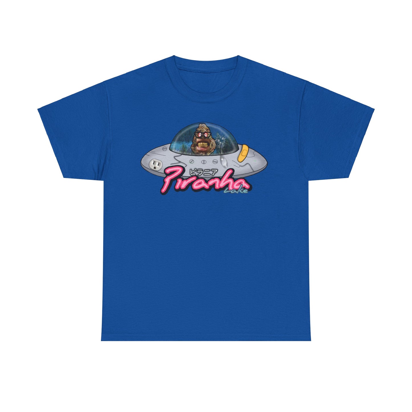 “UFO bud” Graphic T-shirt by Piranha Lake LLC (Unisex Heavy Cotton Tee)